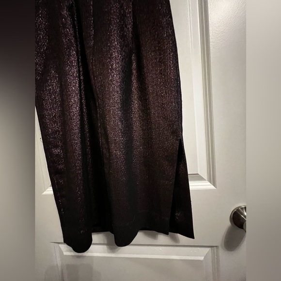 Milly Pink Lurex Bodycon Cora Scoop Sheath Dress - Picture 4 of 6